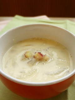 さつま芋の豆乳スープ-レシピのメイン写真