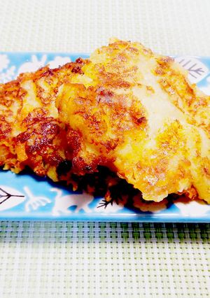 バナナとチーズの揚げ餅-レシピのメイン写真