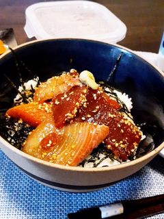 ぱぱ直伝漬け丼-レシピのメイン写真