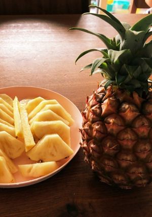 ピーチパインの切り方-レシピのメイン写真