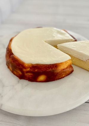 2レイヤーチーズケーキ(タルトなし)-レシピのメイン写真