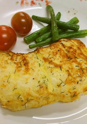 食改さんレシピ☆魚のイーチョーバーピカタ-レシピのメイン写真