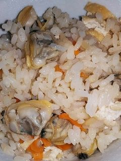 アサリご飯(アサリ酒蒸しの煮汁使用)-レシピのメイン写真