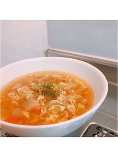 ぷちぷち麦生姜スープ-レシピのメイン写真