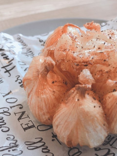 採れたてのニンニクで丸揚げ-レシピのメイン写真