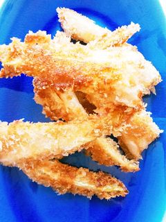 食品ロスを減らす❗️キャベ芯フライ-レシピのメイン写真