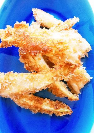 食品ロスを減らす❗️キャベ芯フライ-レシピのメイン写真