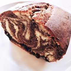 รูปของ コーヒーのマーブルケーキ