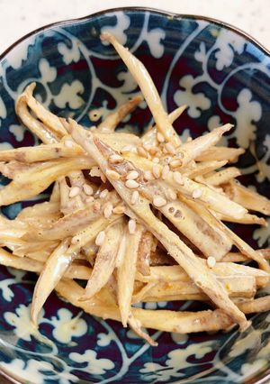 ごぼうだけ☆簡単カレーマヨ和え-レシピのメイン写真