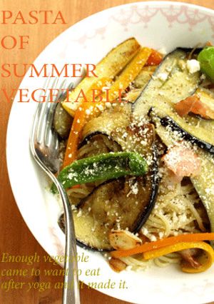 腹ペコに捧げる！夏野菜のパスタ-レシピのメイン写真