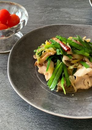 ニンニクたっぷり♡豚肉ピリ辛炒め-レシピのメイン写真