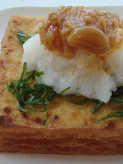 厚揚げの大葉おろしのせ-レシピのメイン写真
