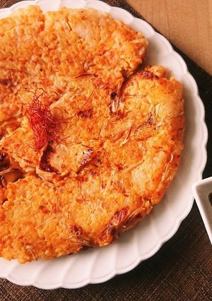 失敗したご飯を救済★キムチチーズチヂミ-レシピのメイン写真