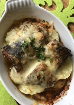 サバ缶で簡単ポテトグラタン-レシピのメイン写真