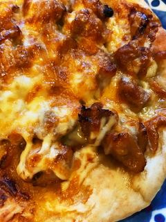 照り焼きチキンピザ-レシピのメイン写真