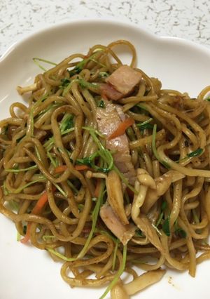 家にあるもので屋台風焼きそば-レシピのメイン写真