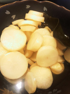 即席!大根の千枚漬け風(うまい)-レシピのメイン写真