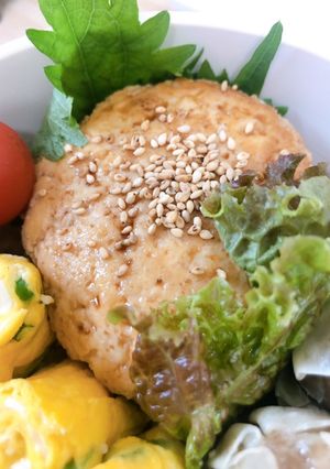 高タンパク☆えのき入り豆腐ハンバーグ-レシピのメイン写真