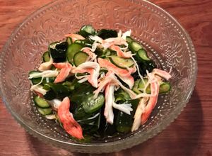 きゅうりとワカメとカニカマの酢の物-レシピのメイン写真