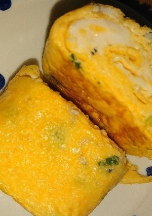 卵焼きアレンジ☆しらす&ねぎ-レシピのメイン写真