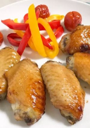 オーブンで！簡単手羽先の照り焼き☆-レシピのメイン写真