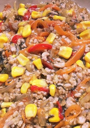 子供でも食べれる!野菜たっぷりもずく丼-レシピのメイン写真