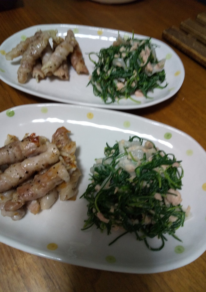 おかひじきと新玉ねぎとツナのサラダ-レシピのメイン写真
