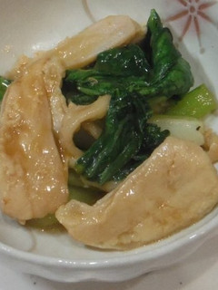 絶品おつまみ ヤゲン軟骨とチンゲン菜炒め-レシピのメイン写真