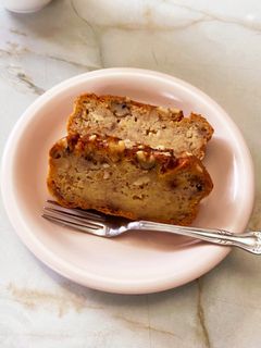 もちもち♪米粉バナナくるみケーキ♪-レシピのメイン写真
