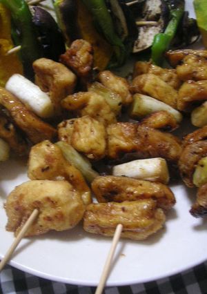 ダイエット＆節約に♪凍り豆腐の焼き鳥風-レシピのメイン写真