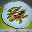 シンプルにわかさぎ(冷凍)の網焼き