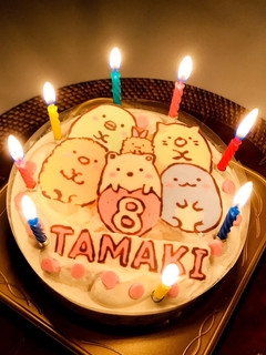 すみっこぐらし ☆バースデーケーキ-レシピのメイン写真