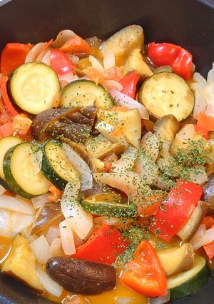ニンニクなし＊夏野菜たっぷりラタトゥイユ-レシピのメイン写真