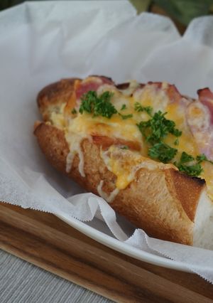 じゃがいもとベーコンのバゲットサンド-レシピのメイン写真