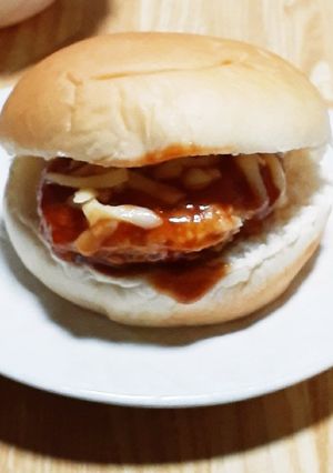 豆腐ハンバーグのアレンジハンバーガー。-レシピのメイン写真