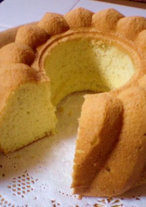 米粉でバナナ風味のスポンジケーキ！！-レシピのメイン写真