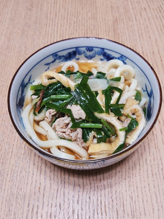 ニラと豚肉のうどん☆とっても簡単-レシピのメイン写真