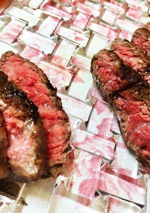 美味しいレアステーキの火入れ-レシピのメイン写真