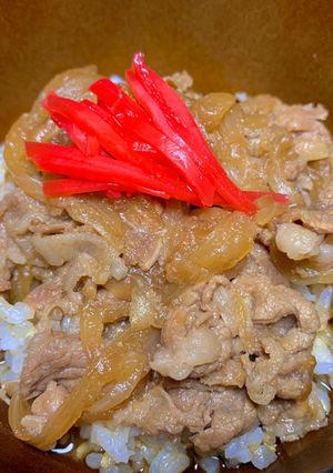 つゆだく牛丼-レシピのメイン写真