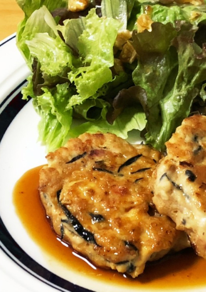 和風。ひじきバーグ-レシピのメイン写真