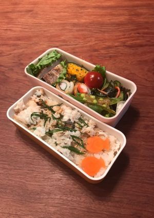 お弁当・・・金魚さん？弁当-レシピのメイン写真