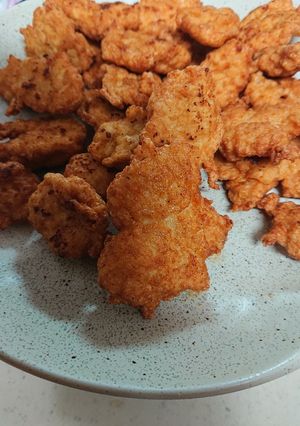 鶏胸挽き肉で簡単ナゲット-レシピのメイン写真