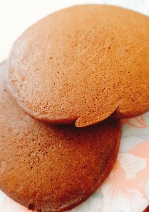ココアパンケーキ　子供用甘さかなり控えめ-レシピのメイン写真
