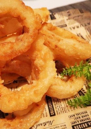 新タマ♡サクッとカリッとオニオンリング~-レシピのメイン写真
