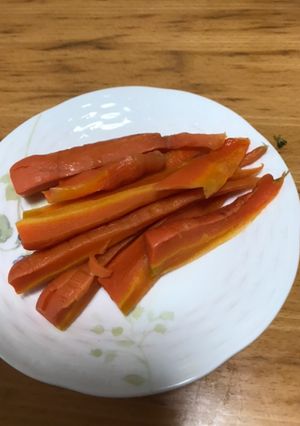 簡単おつまみ人参-レシピのメイン写真