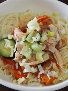 豚キムチソーメン-レシピのメイン写真