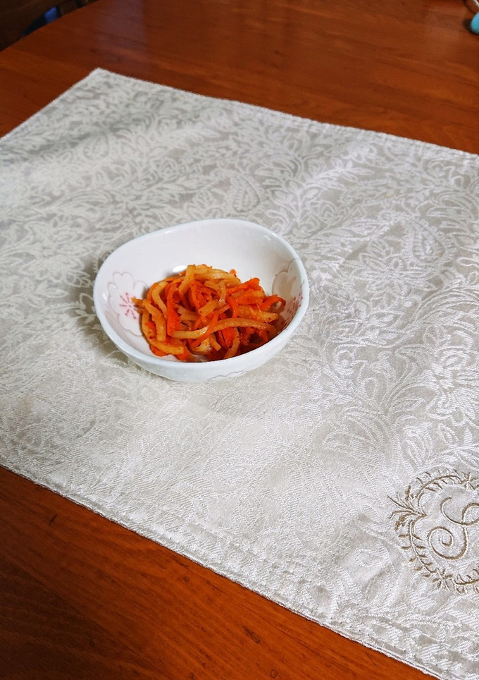 大根の皮と食べるラー油で作りました。-レシピのメイン写真