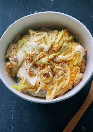 作るのも財布も疲れた時は油揚げでキツネ丼-レシピのメイン写真