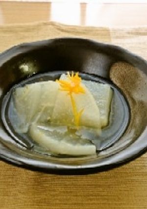大根のゆずあんかけ（透析食）-レシピのメイン写真