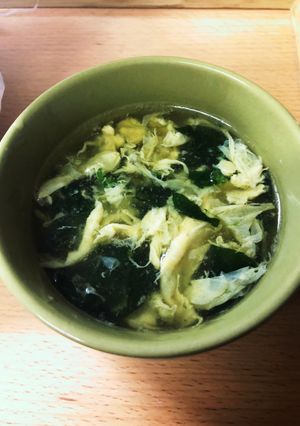 ほうれん草と卵のスープ-レシピのメイン写真